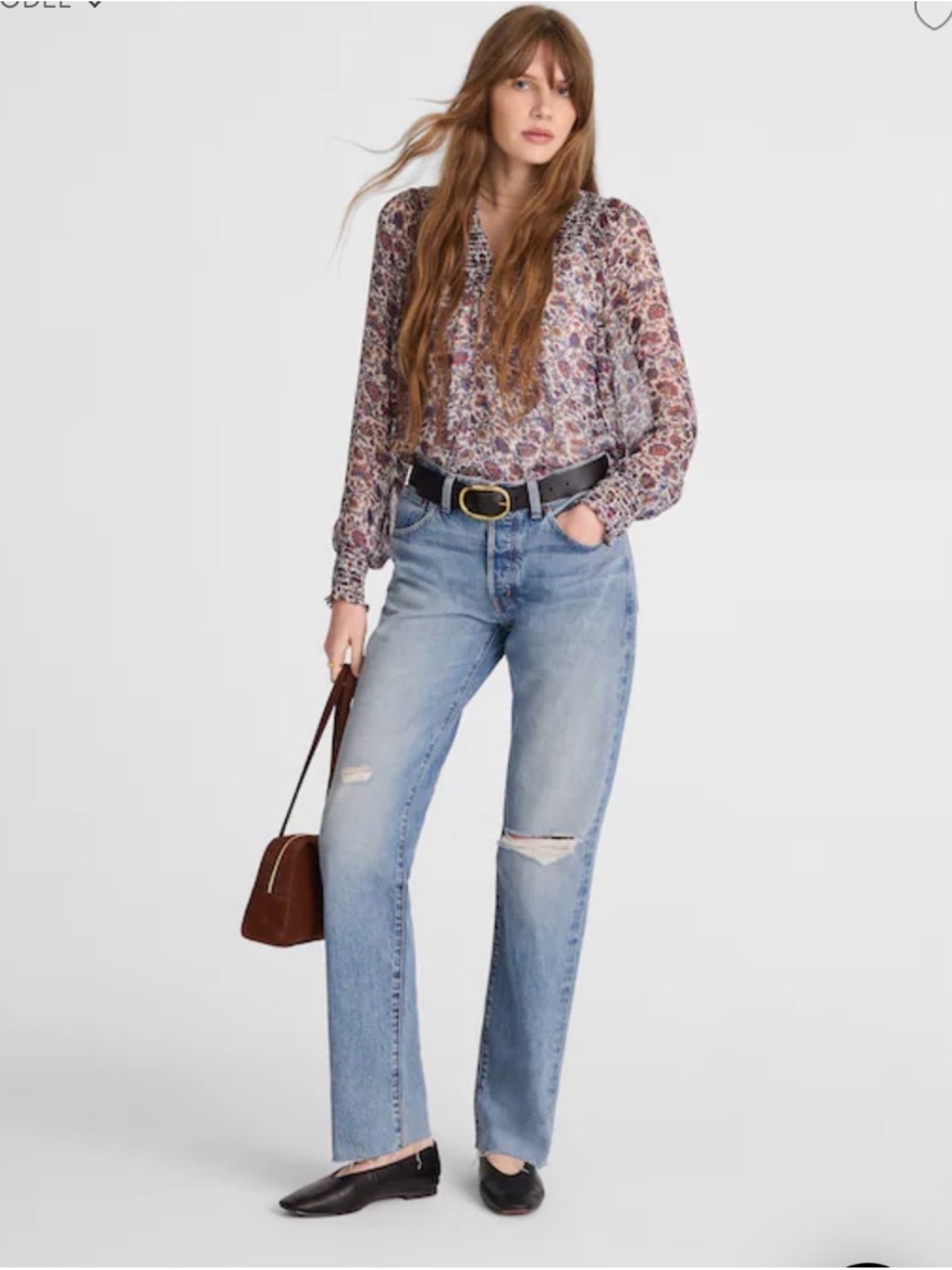 Madewell The Dean Easy Straight Jean 28
